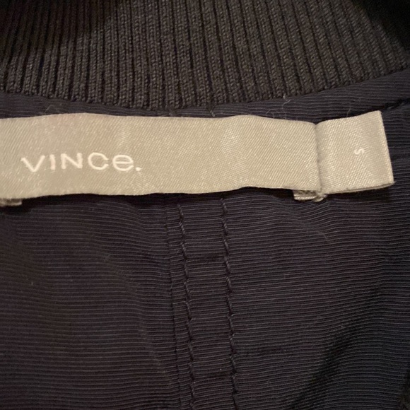 Vince long nylon bomber navy - Picture 6 of 7